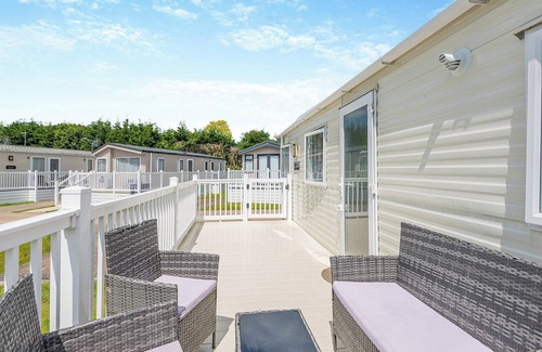 Westmarsh Maison | 2018-2020: 12ft-wide caravan ideal for small families with one double and one twin.
