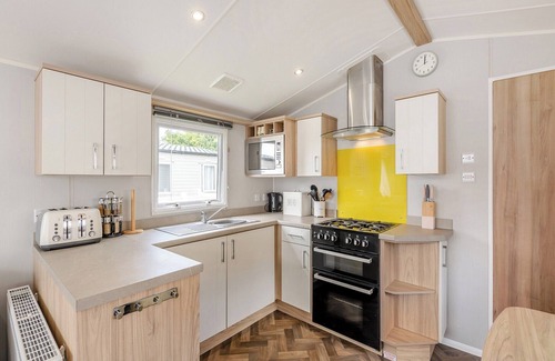 Westmarsh Maison | 2018-2021: 12ft-wide caravan ideal for families with one double and two twin.
