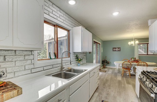 New Prague Maison | Lakefront Escape w/ Sunset Views in Montgomery!