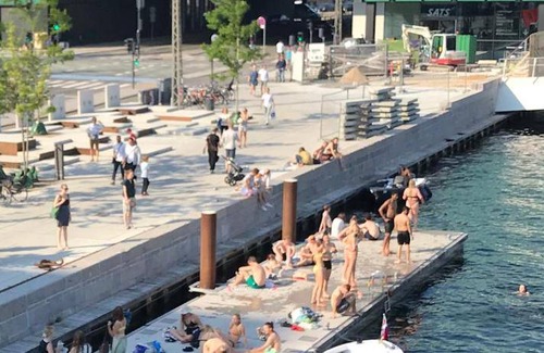 Copenhagen City Centre Lit Et Petit-Déjeuner | 24 m² Chambre d'hôtes ∙ 3 personnes