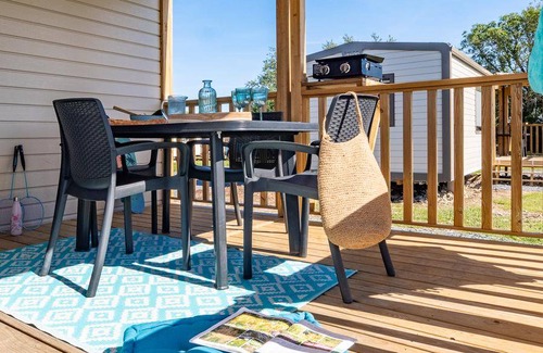 Colleville-sur-Mer Maison | 24 m² Mobil-home ∙ 2 chambres ∙ 5 personnes