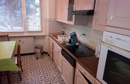 Saint-Louis Appartement | 24h/24h 3 pièces en rdc (6perssonnes) Proche Aéroport Basel -Mulhouse