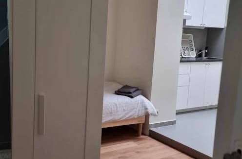 Quartier Midi-Lemonnier - Zuid-Lemonnierwijk Station Balnéaire | 25 m² Chambre privée ∙ 1 chambre ∙ 1 personne