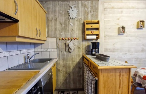 Flaine Appartement | À 250m des pistes de ski, 2ème étage, vue pistes de ski, balcon, télévision, casier à ski, 37m²