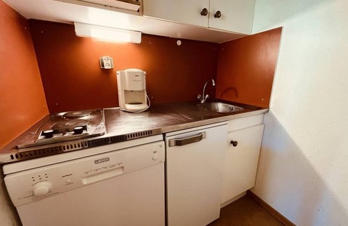 Vallandry Appartement | 230m du centre station, 3ème étage, balcon, télévision, casier à ski, 20m², Peisey-Vallandry