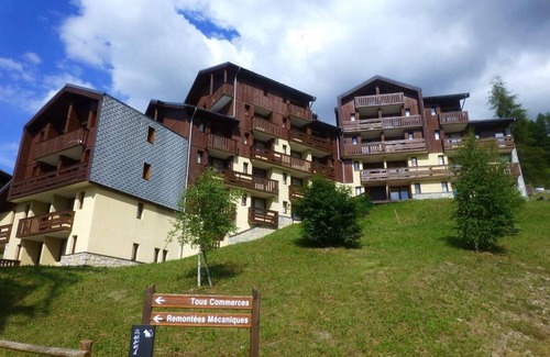 Vallandry Appartement | 230m du centre station, 3ème étage, balcon, télévision, casier à ski, 20m², Peisey-Vallandry
