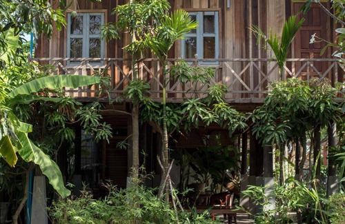Sangkat Sla Kram Station Balnéaire | 260 m² Résidence de vacances ∙ 4 chambres ∙ 127 personnes