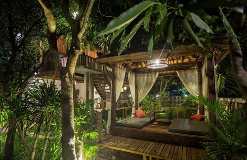Sangkat Sla Kram Station Balnéaire | 260 m² Résidence de vacances ∙ 4 chambres ∙ 127 personnes