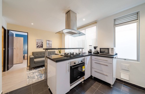 Financial District Appartement | 2BR Magnificent Apartment in Chapinero Alto with Laundry Facilities