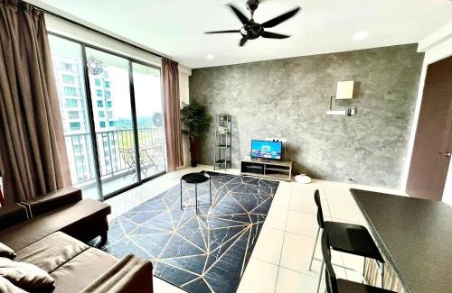 Hulu Kinta Appartement | 2BR The Yeop Ipoh Homestay Apartment Casa Kayangan Bandar Meru Raya