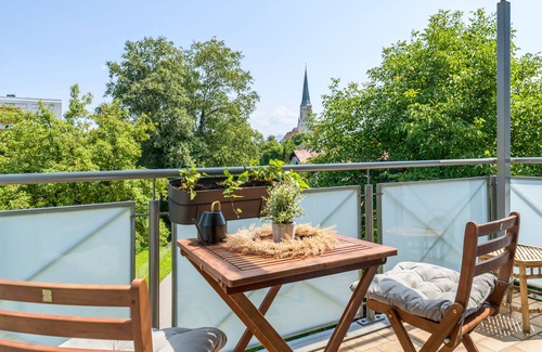 Freilassing Appartement | 2OG "L" Helle 70m² 2-Zimmer Wohnung nähe Salzburg