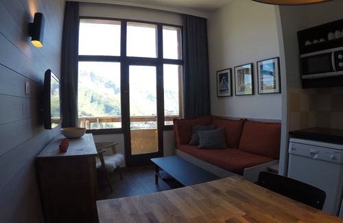 Avoriaz Appartement | 2p Avoriaz Falaise, planta superior, orientación sur, vista excepcional