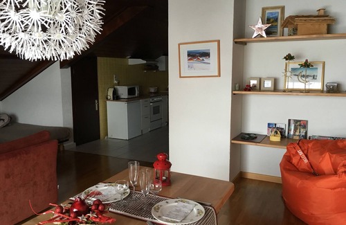 Les Rousses Appartement | Le Chalet des Noisettes appartement La Dôle 3* avec garage privé