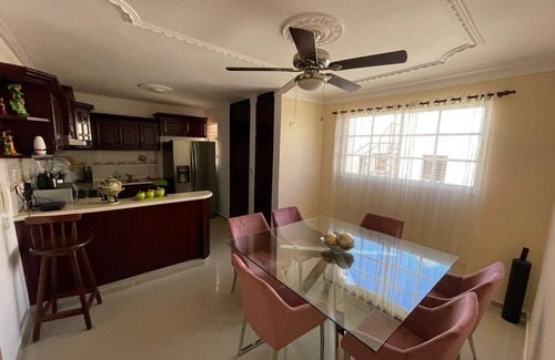 Gregorio Luperon Maison | 3 bedroom furnished apartment with pool gym parking 24 hours security