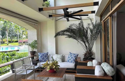 La Romana Copropriété | 3-bedroom duplex condo in tranquil La Romana with access to a fitness room, Wifi