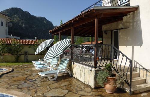 Ortaca Villa | 3 Chambre Villa avec piscine privée et merveilleuse vue sur la montagne