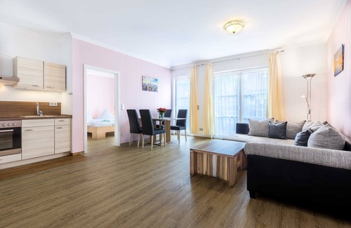 Pepelow Appartement | (3) Dorothea, 2-room apartment, terrace, ground floor - Ostseeferienhaus Drachenflieger Pepelow OFC 02
