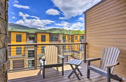 Silverthorne Appartement | 3 Mi to Dillon Reservoir Condo with Balcony!