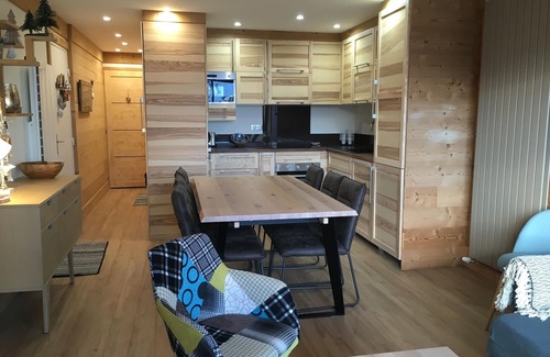 Orcieres-Merlette Appartement | 3 P. Spacieux Entièrement rénové. Vue imprenable - Ski aux pieds à 50 m.