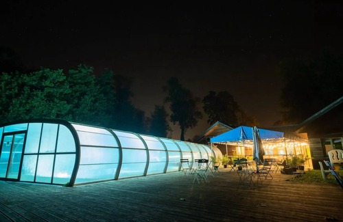 Bar-sur-Aube Cabine | Roulotte adaptée aux personnes à mobilité réduite 3 personnes