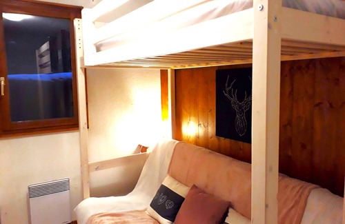 Praz-sur-Arly Appartement | 3 pièces 200 M Pistes 6 personnes Praz sur Arly