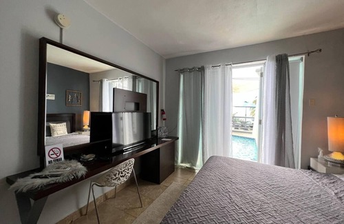 Aguada Hôtel | #3 Playa Jobos, Boutique Hotel Room, 15 yards from Beach.