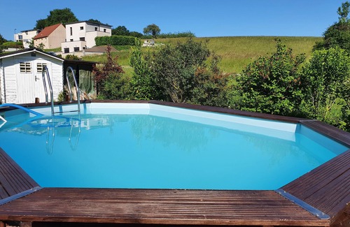 Montfaucon Maison | Villa 105 m2 3 vraies chambres avec piscine à Montfaucon 10 minutes de besancon