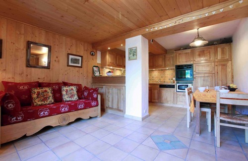 Megeve Appartement | A Megève près des pistes de ski ,spacieux 3 pièces pour 5 pers.