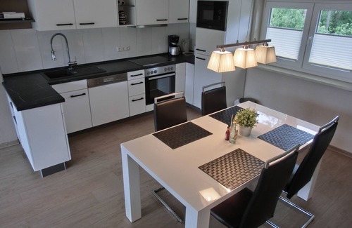 Gelbensande Appartement | 3-room apartment with 2 bedrooms for 6 people with WLAN