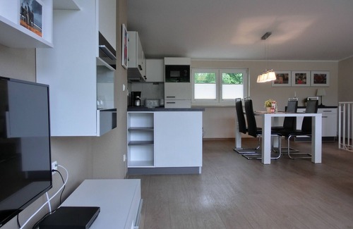 Gelbensande Appartement | 3-room apartment with 2 bedrooms for 6 people with WLAN