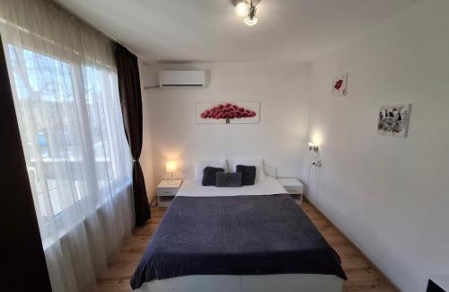 Blagoevgrad Appartement | 3 Rooms Apartment, Top Center, 1st Floor, AUBG, WiFi, PC i5 SSD, Tablet, AndroidMiTvBox, 3 LED TVs 200 Channels, Long Terrace, Self-Easy-Late Check-in, Stay Before Greece