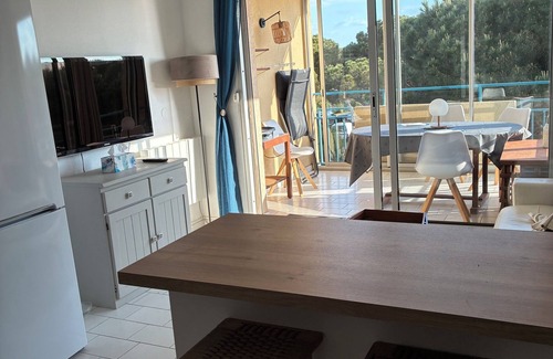Plage d'Argeles Appartement | T2 classé 3 étoiles avec loggia au port d'Argelès