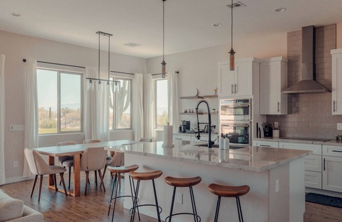 Rio Verde Foothills Villa | 30 ft Saguaro Retreat -Unique Stargazing+ Desert Mountain Views