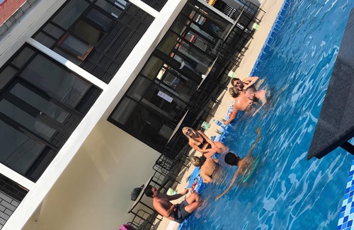 Vang Vieng Auberge | 30 m² Auberge de jeunesse ∙ 10 personnes