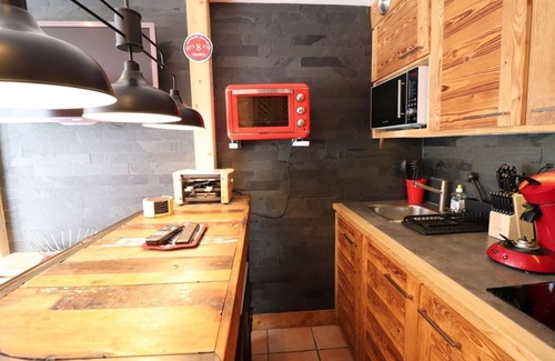 Le Lavachet Appartement | 100m du centre station, Rez-de-chaussée, balcon, télévision, casier à ski, 27m², Tignes