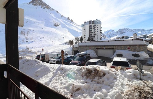 Le Lavachet Appartement | 100m du centre station, Rez-de-chaussée, balcon, télévision, casier à ski, 27m², Tignes