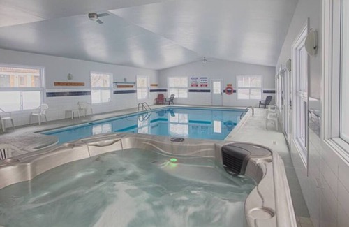 Saint Ferreol les Neiges Copropriété | Condominium d'une chambre à coucher avec vue sur le Mont-Sainte-Anne