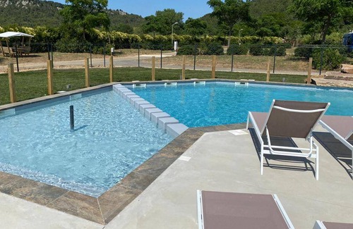Bize-Minervois Maison | 32 m² Mobil-home ∙ 3 chambres ∙ 6 personnes