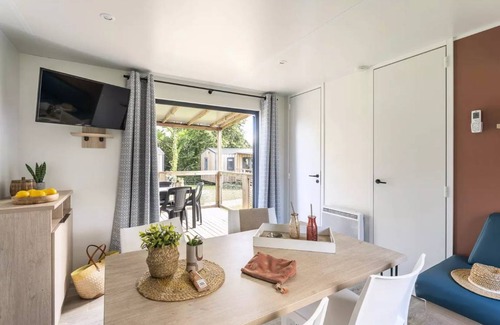 Perros-Guirec Maison | 32 m² Mobil-home ∙ 3 chambres ∙ 6 personnes