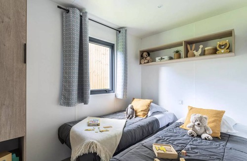 Perros-Guirec Maison | 32 m² Mobil-home ∙ 3 chambres ∙ 6 personnes