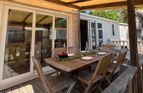 Fleurac Maison | 32 m² Mobil-home ∙ 2 chambres ∙ 5 personnes
