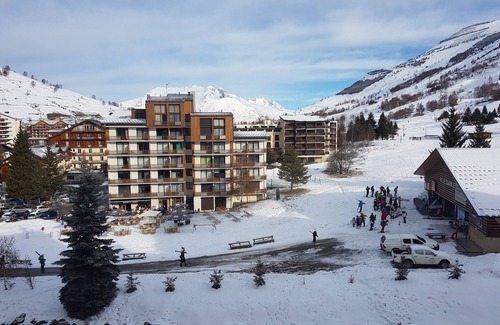 Les Deux Alpes Appartement | Appartement 34 m2 avec garage déco montagne moderne