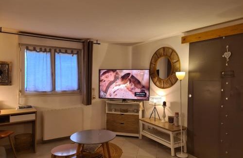 Pallud Appartement | 35m2 Hauts d'Albertville Terrasse avec Vue