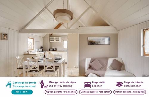 Loctudy Chalet De Ski | 36 m² Chalet ∙ 2 chambres ∙ 4 personnes