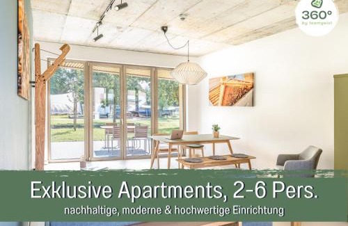 Kolberg Appartement | 360 Grad by teamgeist Apartmenthaus - familienfreundlich - direkt am See mitten im Naturpark - Wassersportaktivitäten vor Ort