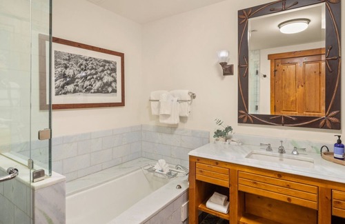 Stowe Area Cabine | # 374 | Studio | Timberline | Vues du 3e étage sur le mont Mansfield