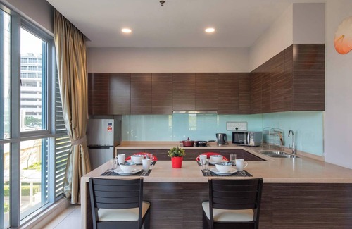 Nusajaya Appartement | 3BR Somerset Apt 2 TVs with Harbour View, Legoland