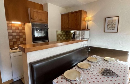 Praz-sur-Arly Appartement | 3.o piso, parking, tv, local para esquís, 35m², Praz sur Arly