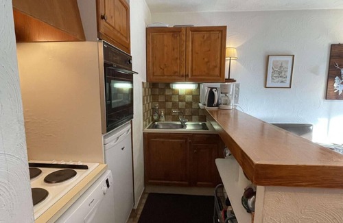 Praz-sur-Arly Appartement | 3.o piso, parking, tv, local para esquís, 35m², Praz sur Arly
