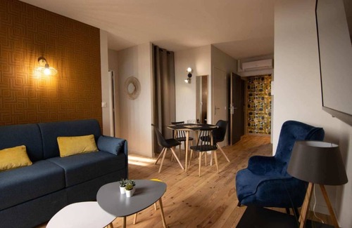Chatel-Guyon Appartement | 4-person air-conditioned apartment 1 bedroom + sofa bed Cliersou 103